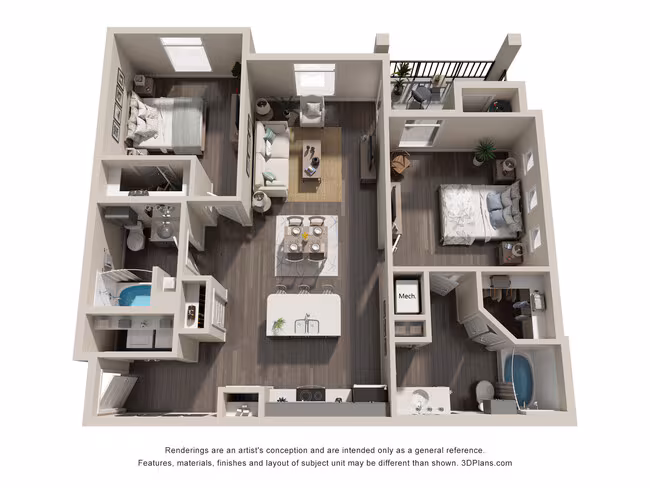 Unit 202 312 floor plan